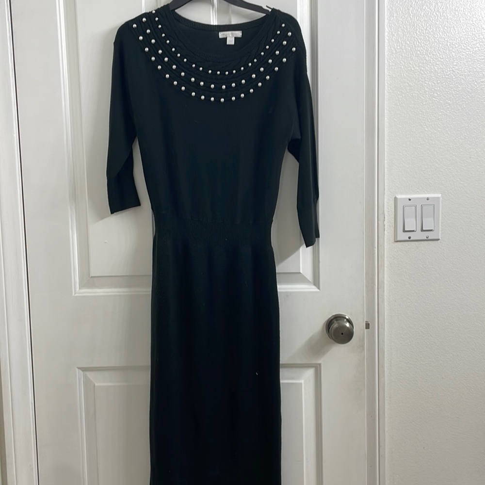 3 for $20 black dress w/ pearls